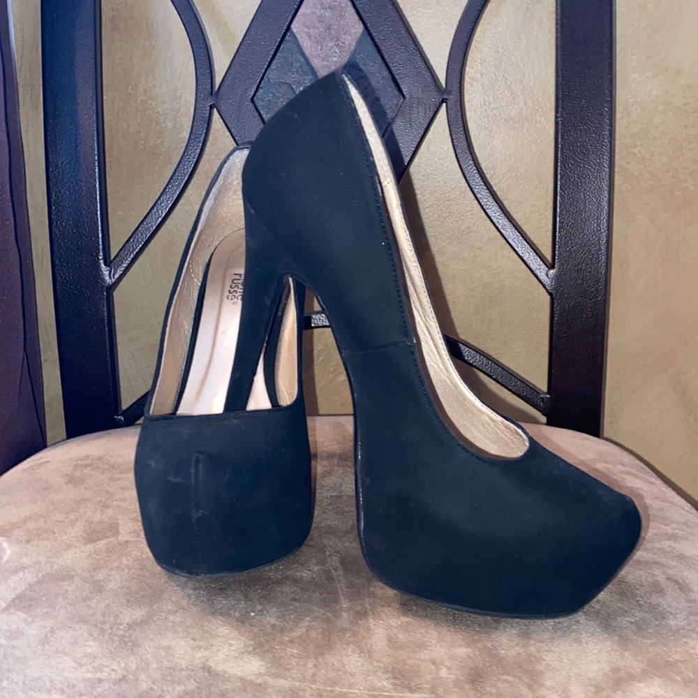 Black high heels